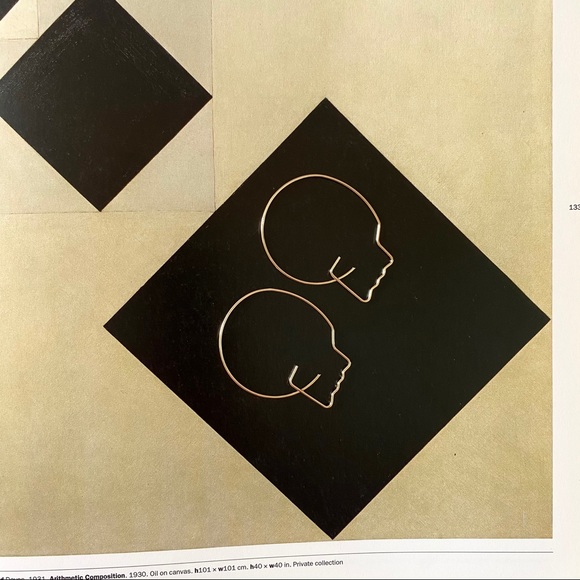 ❤️‍🔥𝕤𝕒𝕝𝕖❤️‍🔥 face hoop earrings - Picture 3 of 9